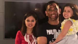 MS Dhoni turns 38, celebrates birthday with wife Sakshi, family and team-mates
